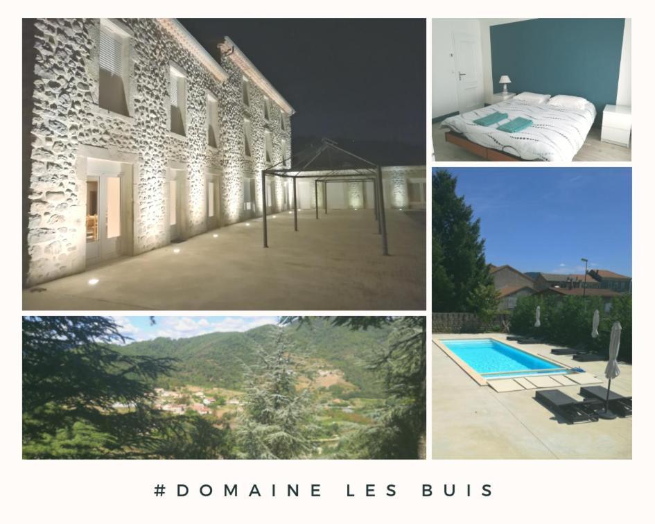 Domaine Les Buis Acomodação com café da manhã Saint-Fortunat-sur-Eyrieux Exterior foto