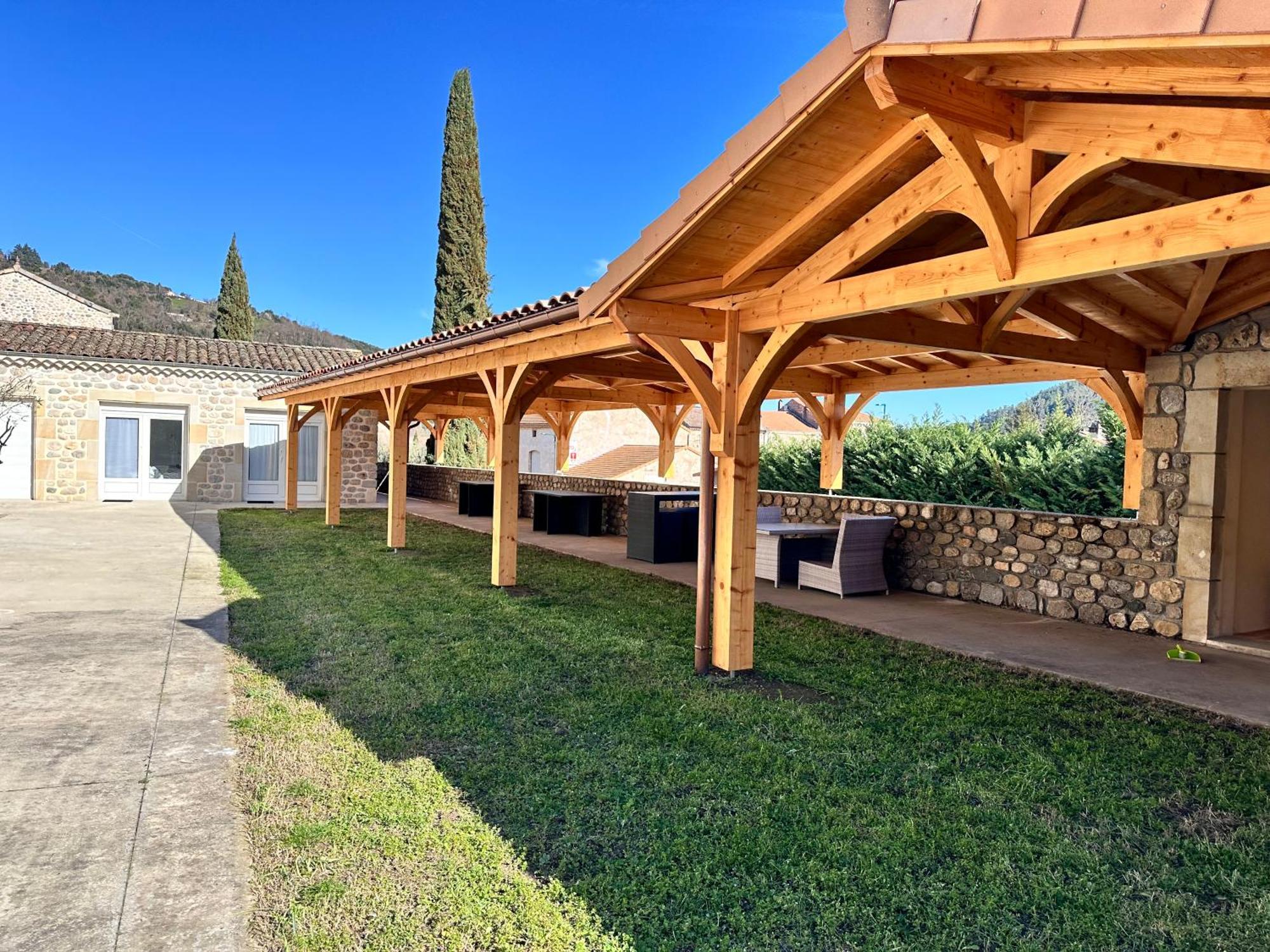 Domaine Les Buis Acomodação com café da manhã Saint-Fortunat-sur-Eyrieux Exterior foto