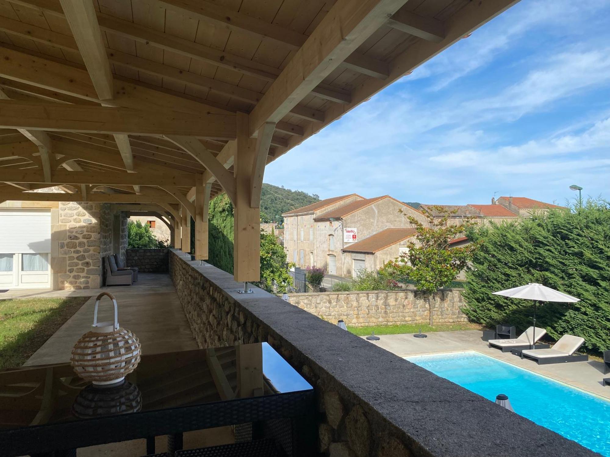 Domaine Les Buis Acomodação com café da manhã Saint-Fortunat-sur-Eyrieux Exterior foto
